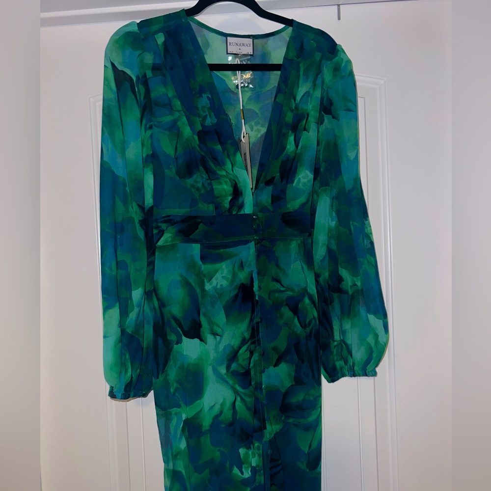 NWT Runaway Label Calista Midi Dress